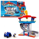 PAW PATROL Lookout Hauptquartier Spielset mit Chase Figur und Basis Fahrzeug, Spielturm, Spielzeug geeignet für Kinder ab 3 Jahren, mit Licht- und Geräuscheffekten - 1