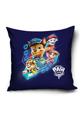 Carbotex Paw Patrol Chase, Marshall, Rubble und Skye Kinder Kuschel-Kissen Deko-Kissen 40 x 40 cm - 1