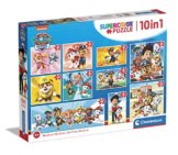 Clementoni - 20270 - Supercolor Puzzle 10 In 1 Paw Patrol - Kinderpuzzle 10 in 1 (3x18, 4x30, 2x48 und 1x60 Teilen) - Puzzle Für Kinder Ab 4 Jahren, Made In Italy - 1