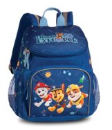 Fabrizio Paw Patrol Rucksack mit Chase, Marshall und Rubble Jungen von 3-6 Jahren, Kita- und Kindergartentasche – 31cm x 25cm x 18cm 8L Blau Einheitsgröße - 1
