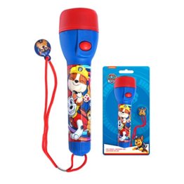Hovuk® Kinder-Lizenzfigur Paw Patrol Blitzlicht, große LED-Taschenlampe aus Kunststoff, Nachtlicht, Spielzeug, Geschenk für Kinder ab 3 Jahren - 1