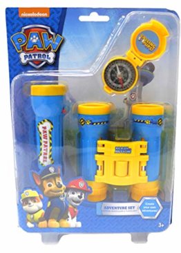Joy Toy Patrol 1512093 Adventureset, Fernglas, Kompass und Taschenlampe, bunt - 1