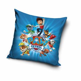 Kissen Füllung Dekokissen Zierkissen 40cmx40cm Paw Patroller Feuerwehrhund Nick Jr. - 1