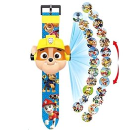 NDZYDXW Kinderuhr,Paw Dog Patrol Kinder Armbanduhr,Outdoor Kinder Sportuhren mit verstellbarem Armband für Jungen Mädchen, Kinder Geschenk zum Geburtstag,Weihnachten,Ostern - 1