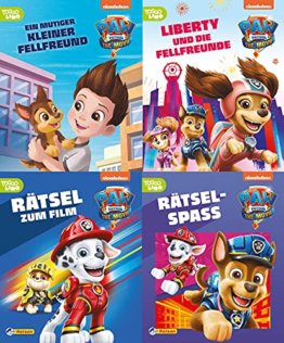 Nelson Mini-Bücher: 4er PAW Patrol - Der Kinofilm 1-4: Geschichten und Rätsel aus dem PAW-Patrol-Film im Mitnahmeformat (ab 3 Jahren) - 1