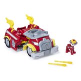 PAW PATROL 6053686 Mighty Pups Super Paws - Marshalls verwandlungsfähiges Powered Up Fahrzeug mit Figur - 1