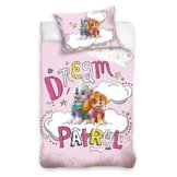 Paw Patrol Bettwäsche 100x135 40x60 Baumwolle · Babybettwäsche Kinderbettwäsche für Mädchen und Jungen · rosa · Mädchenbettwäsche - 1