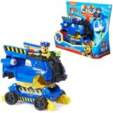 Paw Patrol Chases Rise and Rescue verwandelbares Spielzeugauto mit Actionfiguren und Zubehör, ab 3 Jahren, Polizeifahrzeug, Kinderspielzeug - 1