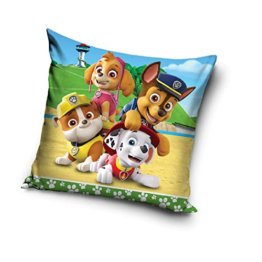Paw Patrol Kissen Füllung Dekokissen Zierkissen 40cmx40cm Feuerwehrhund - 1