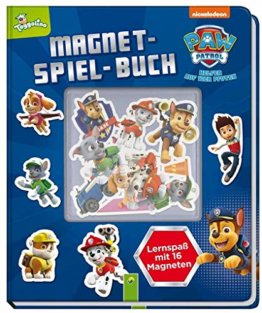 PAW Patrol Magnet-Spiel-Buch: Lernspaß mit 16 Magneten. Für Kinder ab 4 Jahren - 1