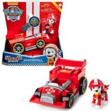 PAW PATROL - Marshalls Race & Go Deluxe Basis Fahrzeug mit Figur (Ready, Race, Rescue) - 1