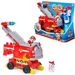 Paw Patrol Marshalls Rise and Rescue verwandelbares Spielzeugauto mit Actionfiguren und Zubehör, ab 3 Jahren, Polizeifahrzeug, Kinderspielzeug - 1