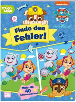 PAW Patrol: PAW Patrol: Finde den Fehler!: Mehr als 40 Fehlersuchbilder | (ab 4 Jahren) - 1