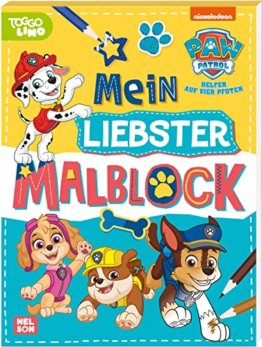 PAW Patrol: PAW Patrol: Mein liebster Malblock: Mehr als 120 neue Ausmalbilder (ab 3 Jahren) - 1