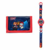 Paw Patrol Portemonnee + Digitaal Horloge. - 1