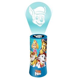 PAW PATROL Projektionslampe, Paw Patrol, Batteriebetriebene PAW PATROL Projektionslampe mit wunderbarem Paw Patrol Motiv, KL81523, Kids Licensing, PW16538, Blau, Einheitsgröße - 1
