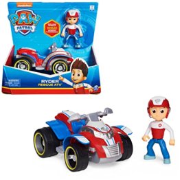Paw Patrol Quad-Fahrzeug mit Ryder-Figur (Basic Vehicle/Basis Fahrzeug) - 1