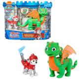 PAW PATROL, Rescue Knights Marshall und Dragon Jade Actionfiguren-Set, Spielzeug geeignet für Kinder ab 3 Jahren - 1