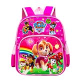 PAW Patrol Rucksack Kinder, PAW Patrol Schulrucksack, Ryder Skye Kinderrucksack, Schultasche, Rucksäcke, Kindergartenrucksack, Kindergarten Tasche, Kinderrucksäcke, für Schule Jungen Mädchen - 1
