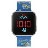 Paw Patrol Unisex-Kinder-Armbanduhr PAW4354, digitale Quarzuhr mit Silikonarmband, blau, Riemen - 1