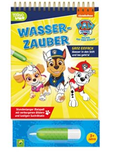 PAW Patrol Wasserzauber - einfach mit Wasser malen!: Malbuch mit Wassertankstift für Kinder ab 3 Jahren - 1