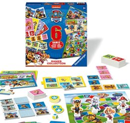 Ravensburger Paw Patrol 6-in-1-Spiele-Kompendium-Set für Kinder ab 3 Jahren - 1