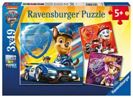 Ravensburger Paw Patrol The Movie 3 x 49 35 Teile Puzzle für Kinder ab 5 Jahren - 1