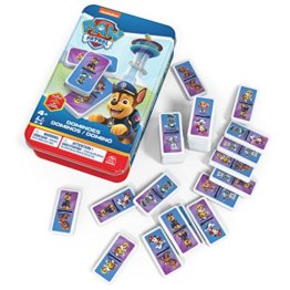 Spin Master Games 6067468 PAW Patrol Domino-der Spieleklassiker mit den Fellfreunden, für 2-4 Spieler ab 5 Jahren - 1
