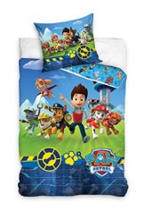 Viacom International Paw Patrol Bettwäsche Bettbezug 135x200 80x80 Baumwolle - 1